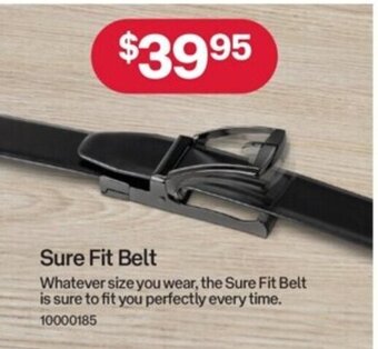 Sure Fit Belt