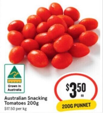 IGA Australian Snacking Tomatoes 200g offer