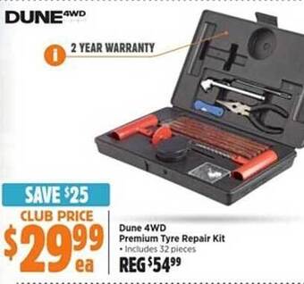 Anaconda Dune 4wd premium tyre repair kit offer