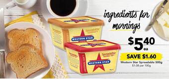 Drakes Western star spreadable offer