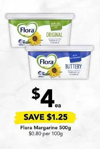 Drakes Flora margarine offer