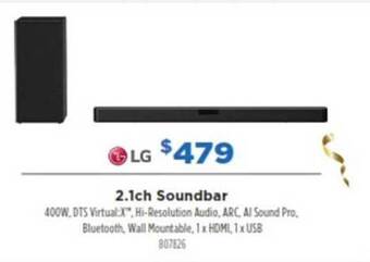 Betta Lg 2.1ch soundbar offer