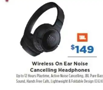 Betta Wireless on ear noise cancelling headphones offer