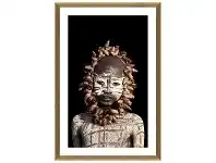 LivingStyles "African Boy" Framed Canvas Wall Art, 120cm offer