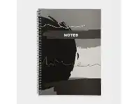 Officeworks Otto A4 Spiral Notebook 200 Pages Abstract offer