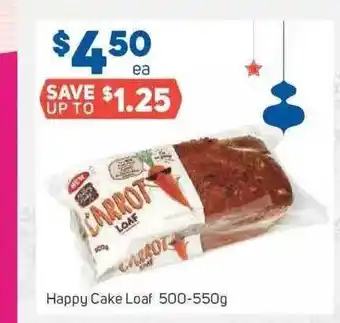 Happy cake loaf 500 g - 550 g