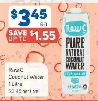 Foodland Raw c coconut water offer
