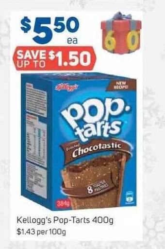Foodland Kellogg's pop-tarts offer