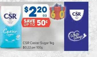 Foodland Csr caster sugar offer
