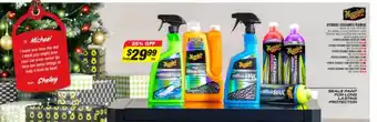 Autobarn Meguiar's hubrid ceramic range offer