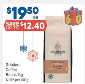 Foodland Grinders coffee beans offer