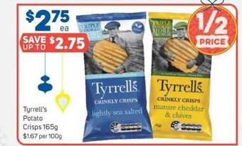 Tyrrell's potato crisps