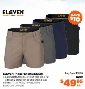 RSEA Safety Eleven trigger shorts offer