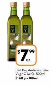 Foodworks Best buy australian extra virgin olive oil offer