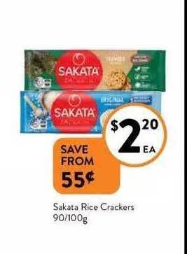 Sakata rice crackers