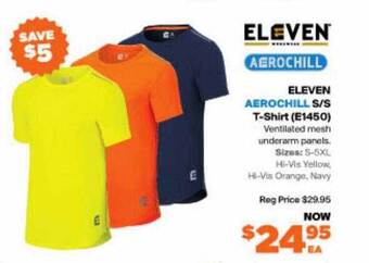 RSEA Safety Eleven aerochill s-s t-shirt offer