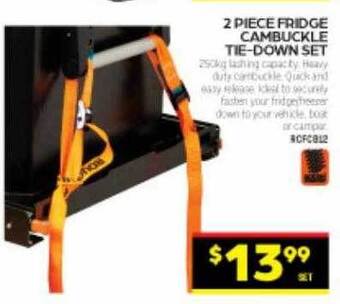 Autopro Rough country 2 piece fridge cambuckle tie-down set offer