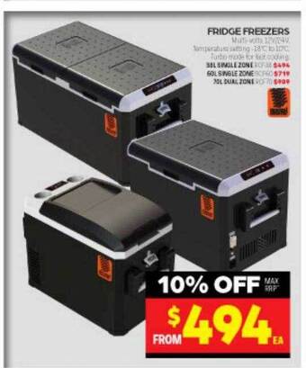 Autopro Rough country fridge freezers offer