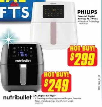 The Good Guys Nutribullet xxl digital air fryer offer