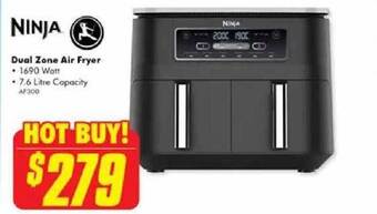 The Good Guys Ninja dual zone air fryer offer