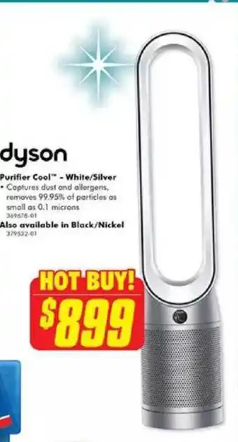 Dyson purifier cool - white or silver