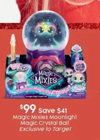 Target Magic Mixies Moonlight Magic Crystal Ball offer