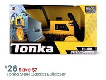 Target Tonka Steel Classics Bulldozer offer