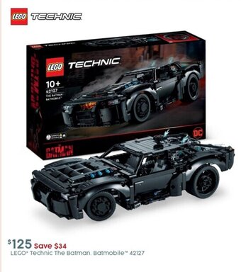 Target Lego Technic the Batman Batmobile offer