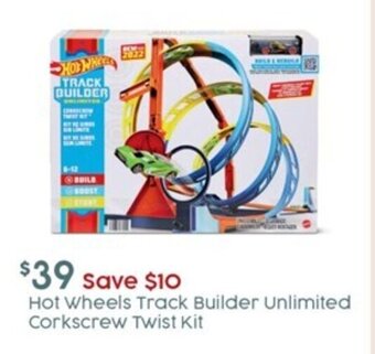 Hot Wheels Track Builder Unlimited Corkscrew Twist kit