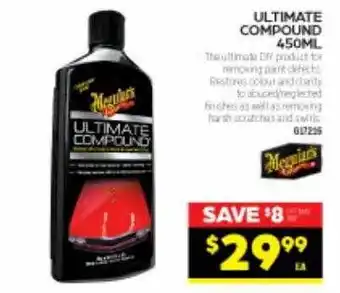 Autopro Meguiar's ultimate compound offer