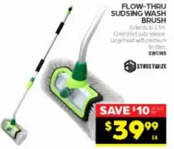 Autopro Flow-thru sudsing wash brush offer