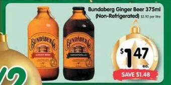 Spar Bundaberg ginger beer offer