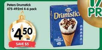 Spar Peters drumstick offer