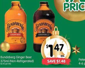 Bundaberg ginger beer