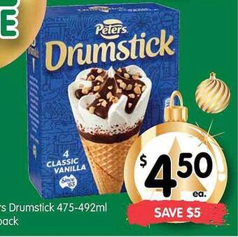 Spar Peters drumstick offer
