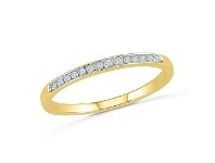 Bevilles Jewellery 9ct Yellow Gold Diamond Set Eternity Ring offer