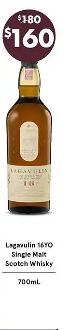 Vintage Cellars Lagavulin 16yo single malt scotch whisky offer