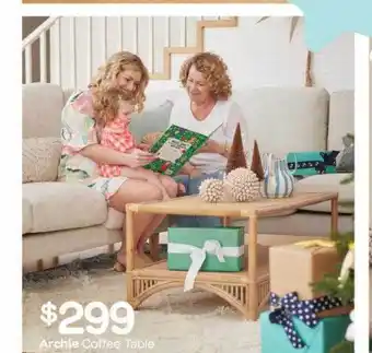 Fantastic Furniture Archie coffee table offer