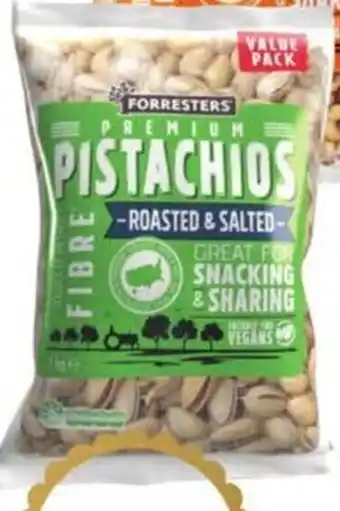 ALDI Forrester's Roasted and Salted Pistachios 1kg offer