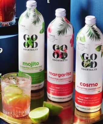 Good Cocktail Co. Non-Alcoholic Mixers 750ml
