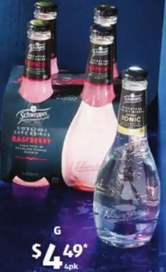 Schweppes Signature Series Mixers 4 x 300ml