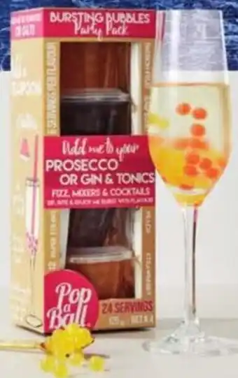 ALDI Popaball Bursting Bubbles Party Pack 4 x 125g offer