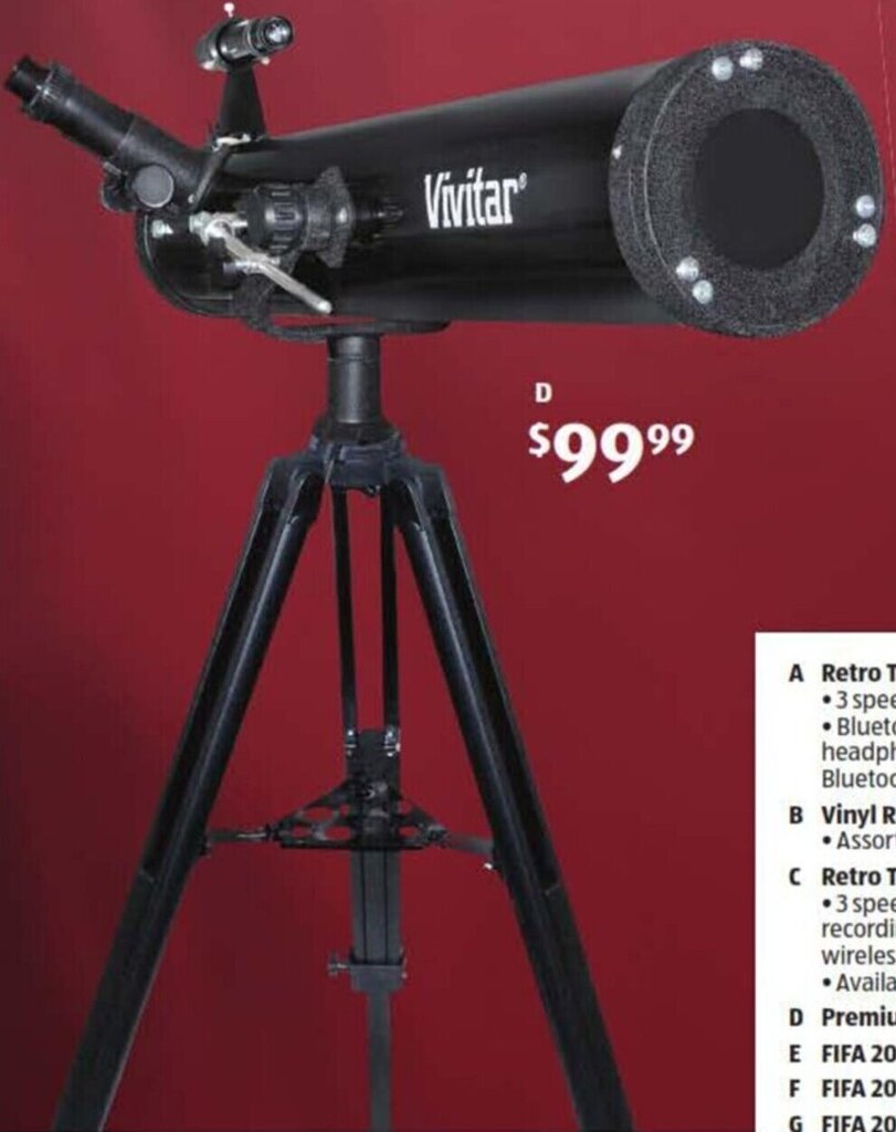 Vivitar Premium Telescope offer at ALDI