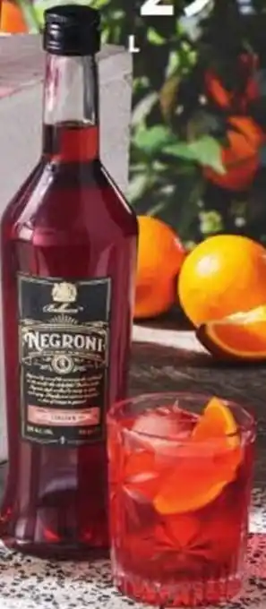 ALDI Bellucci Negroni-Style Cocktail 700ml offer