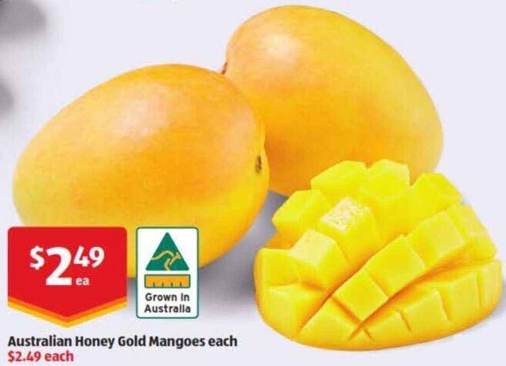 Australian Honey Gold Mangoes offer at ALDI