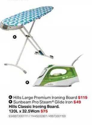 Mitre 10 Hills classic ironing board offer