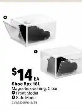 Shoe box 18l