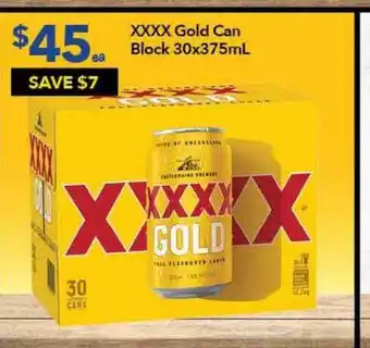 Ritchies Xxxx gold can block offer