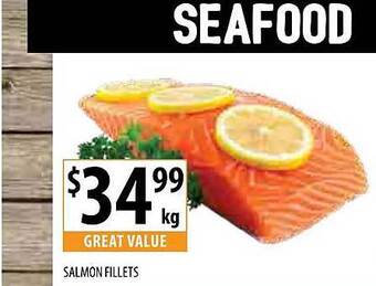 Supabarn Salmon fillets offer