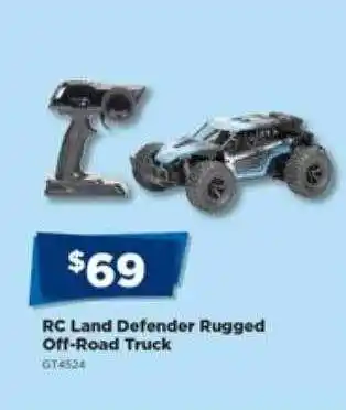 Rc land defender rugged off-road truck